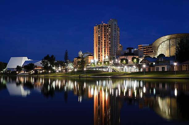 Central Adelaide by Night
